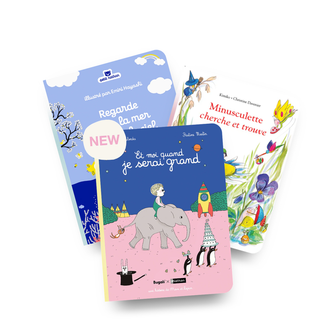 Le trio d'avril +3 ans